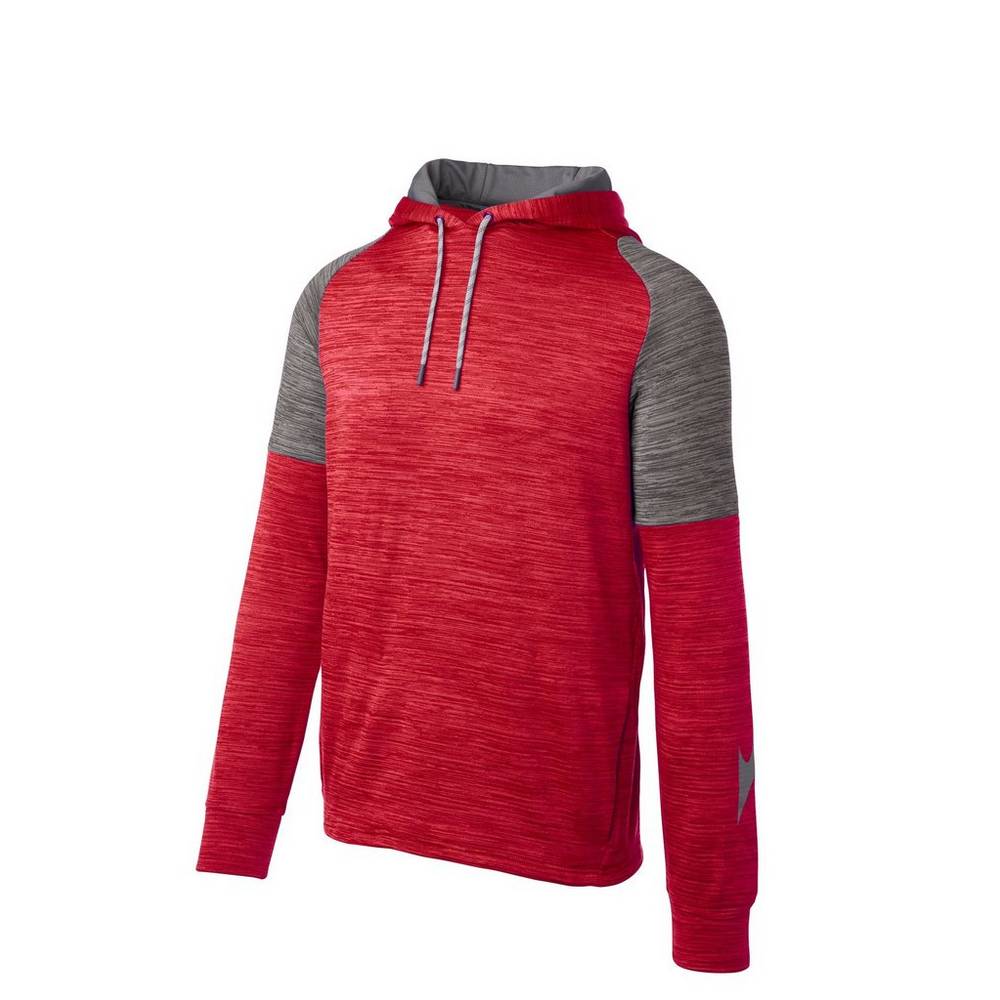 Sudaderas con capucha Mizuno Velocity Hombre Rojas Outlet YXMI-65381